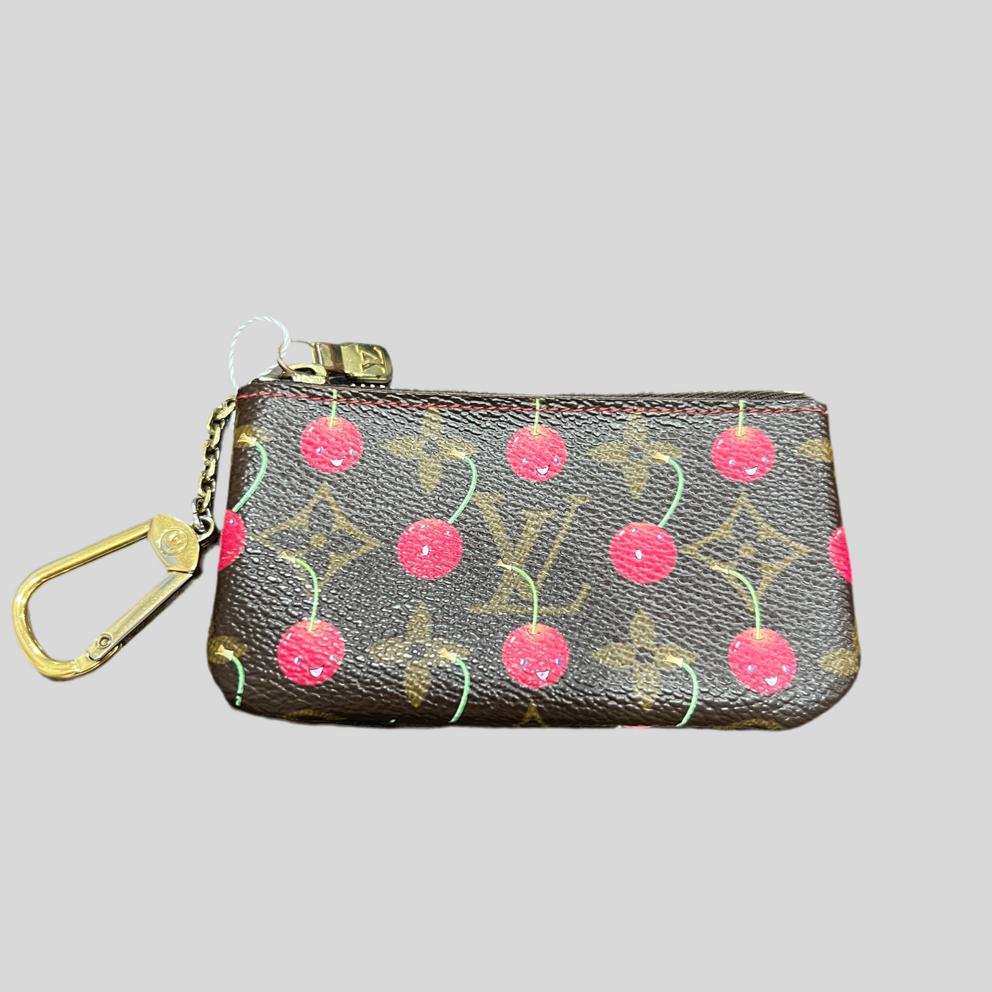 LOUIS VUITTON Cherry Key Pouch X Takahashi Murakami Collaboration