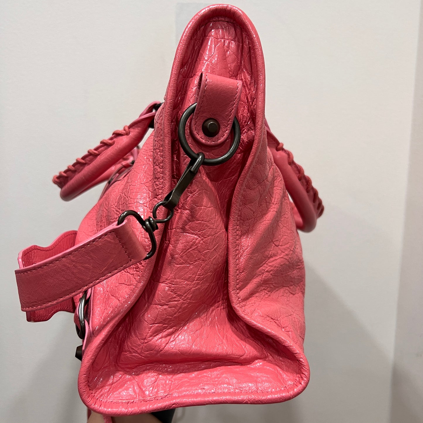 BALENCIAGA Pink City Bag