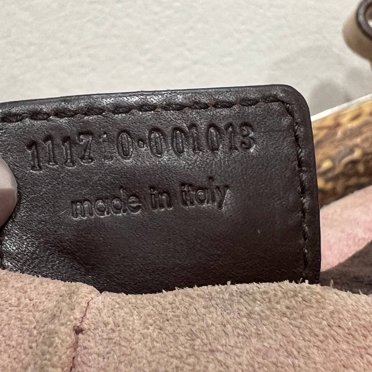 YSL Mombasa Pink Suede Leather