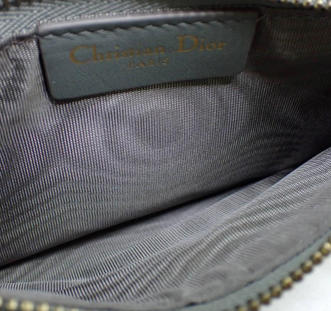 Dior Trotter Canvas Saddle Chain Wallet