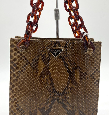 prada Python Handbag