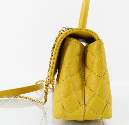 chanel Coco Handle Caviar Leather (new)