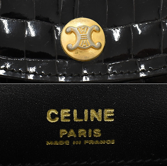 CELINE Crocodile Leather