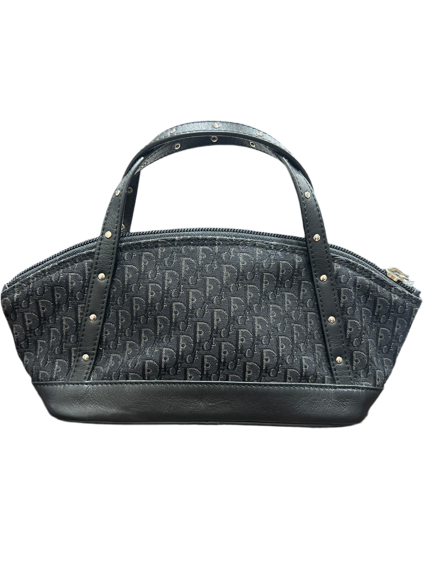 DIOR 2003 Black Street Chic Trotter Handbag
