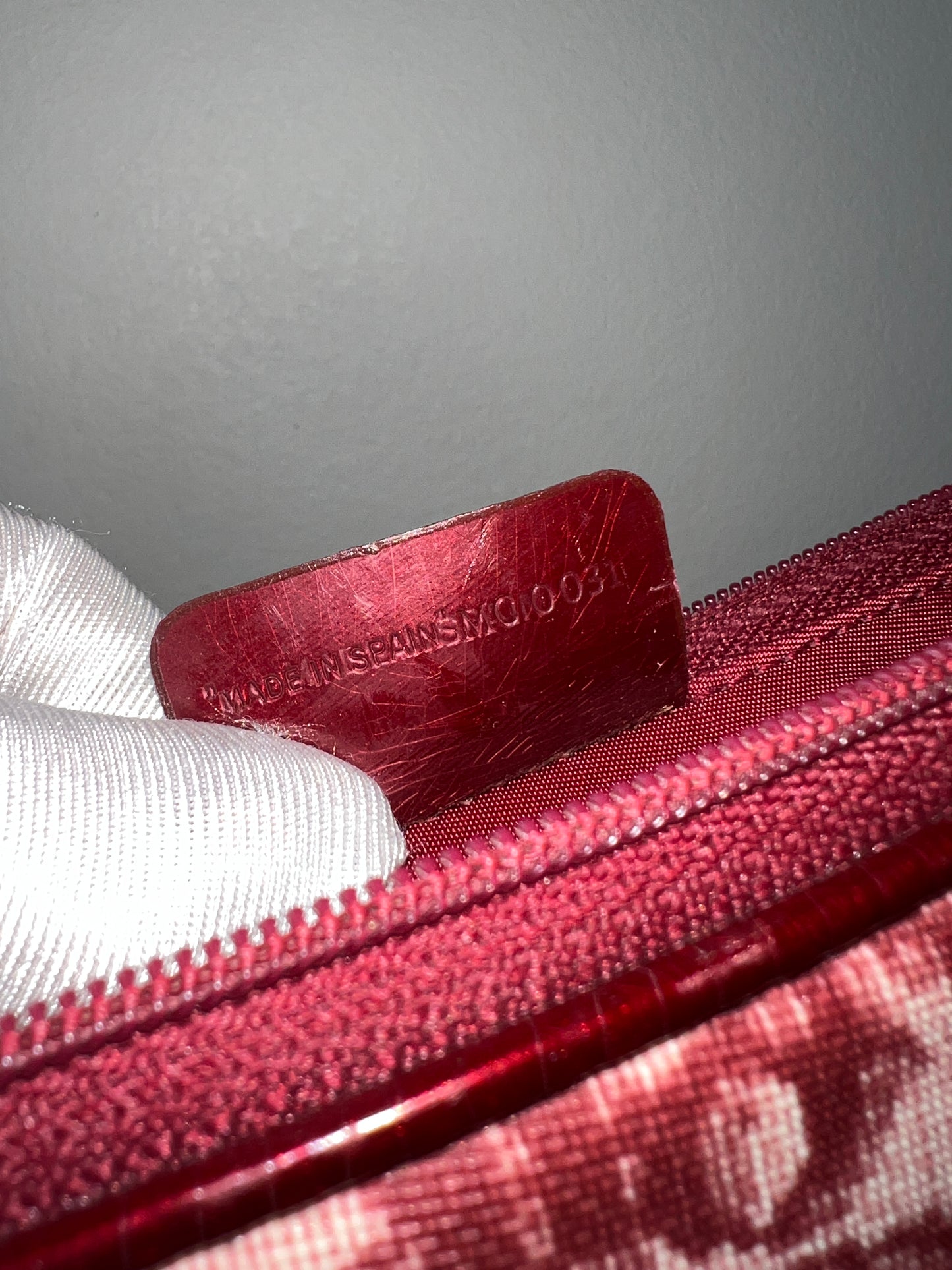 DIOR Diorissimo Cloth Clutch Bag