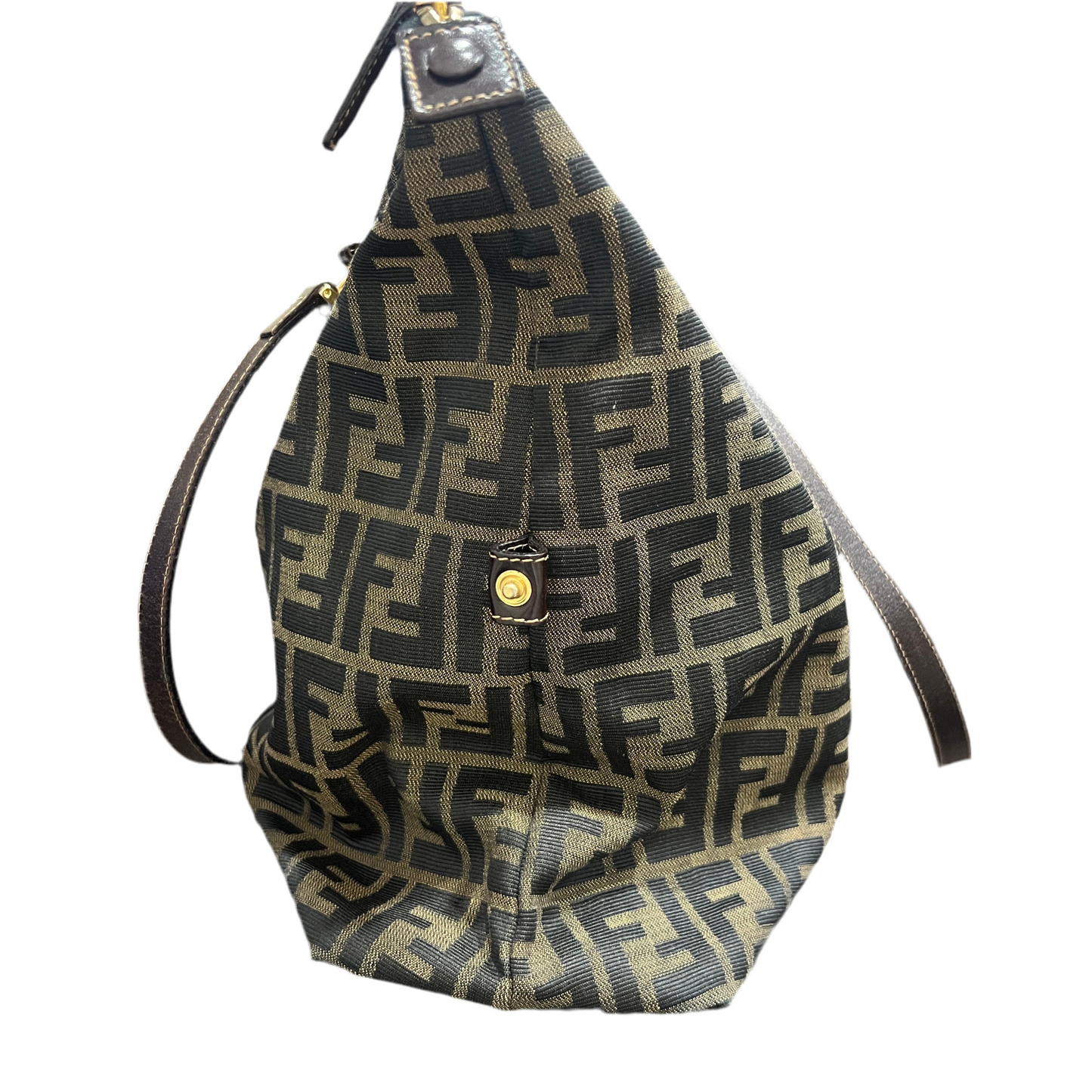 FENDI Zucca Tote Bag Brown