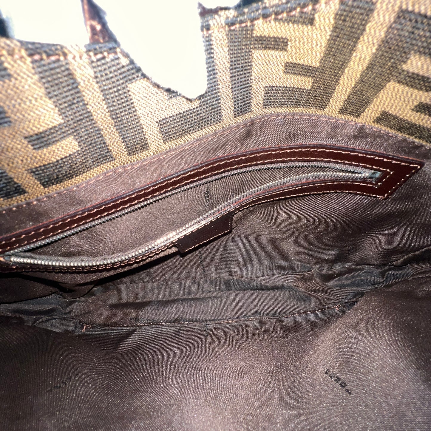 FENDI Zucca Shoulder Bag