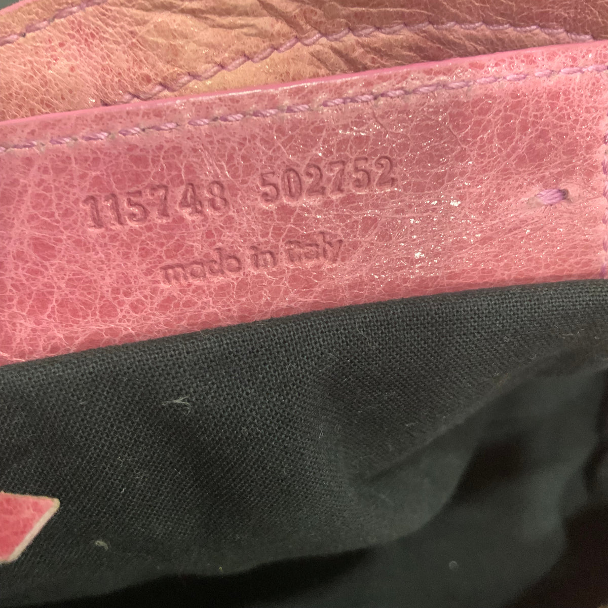 BALENCIAGA Pink City Bag Medium