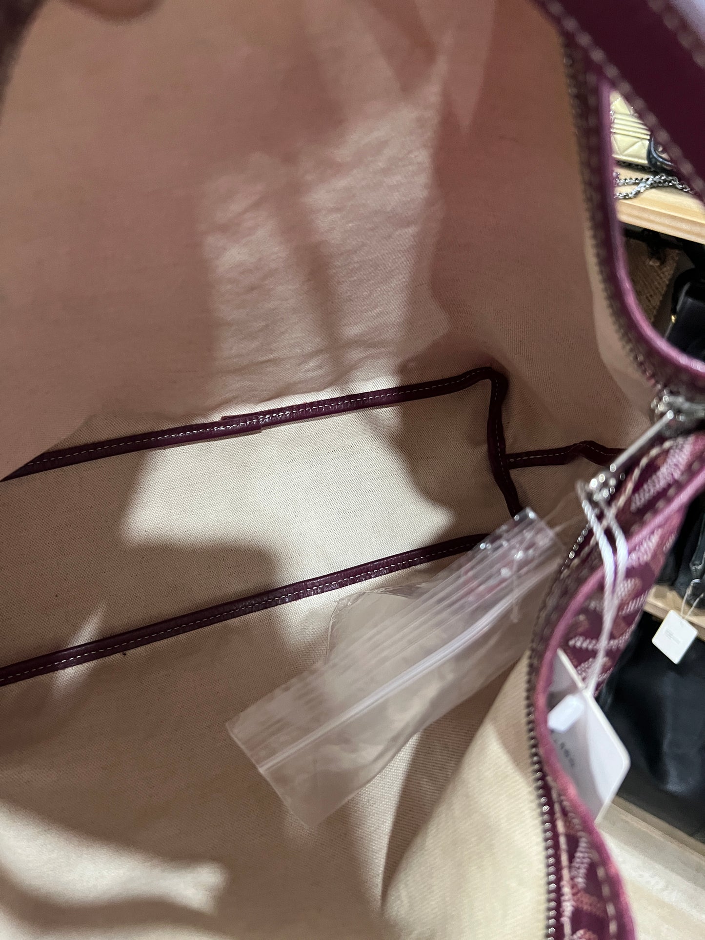 GOYARD Fidji Hobo Monogram Pink