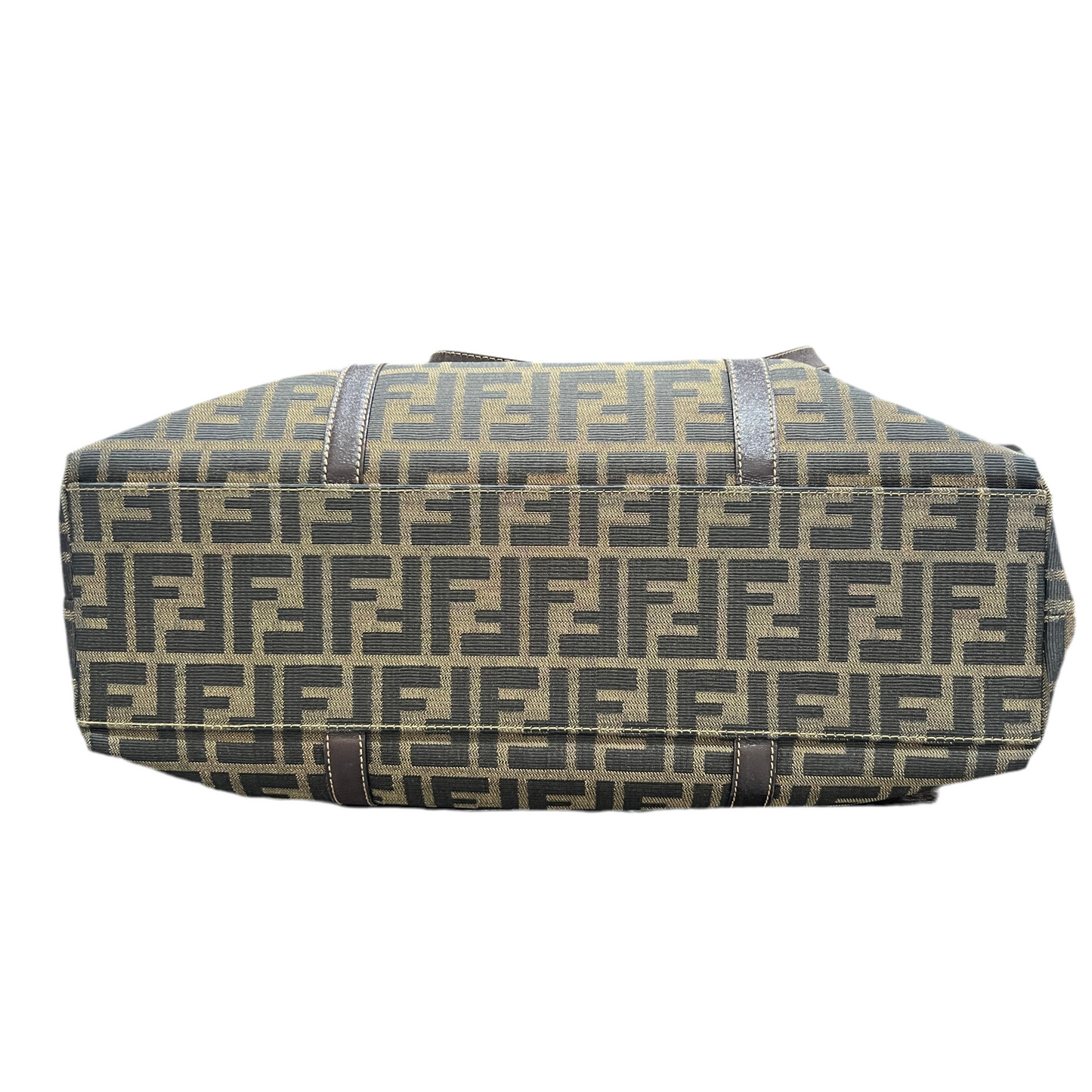 FENDI Zucca Tote Bag Brown