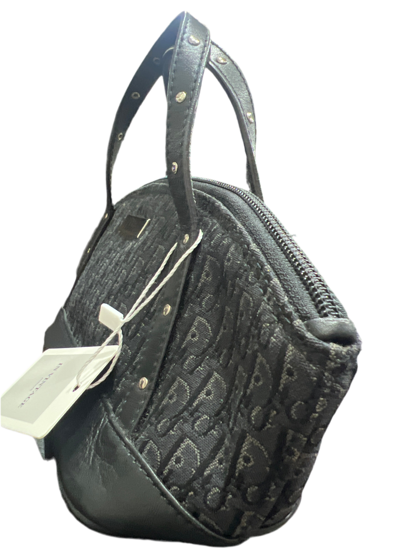 DIOR 2003 Black Street Chic Trotter Handbag