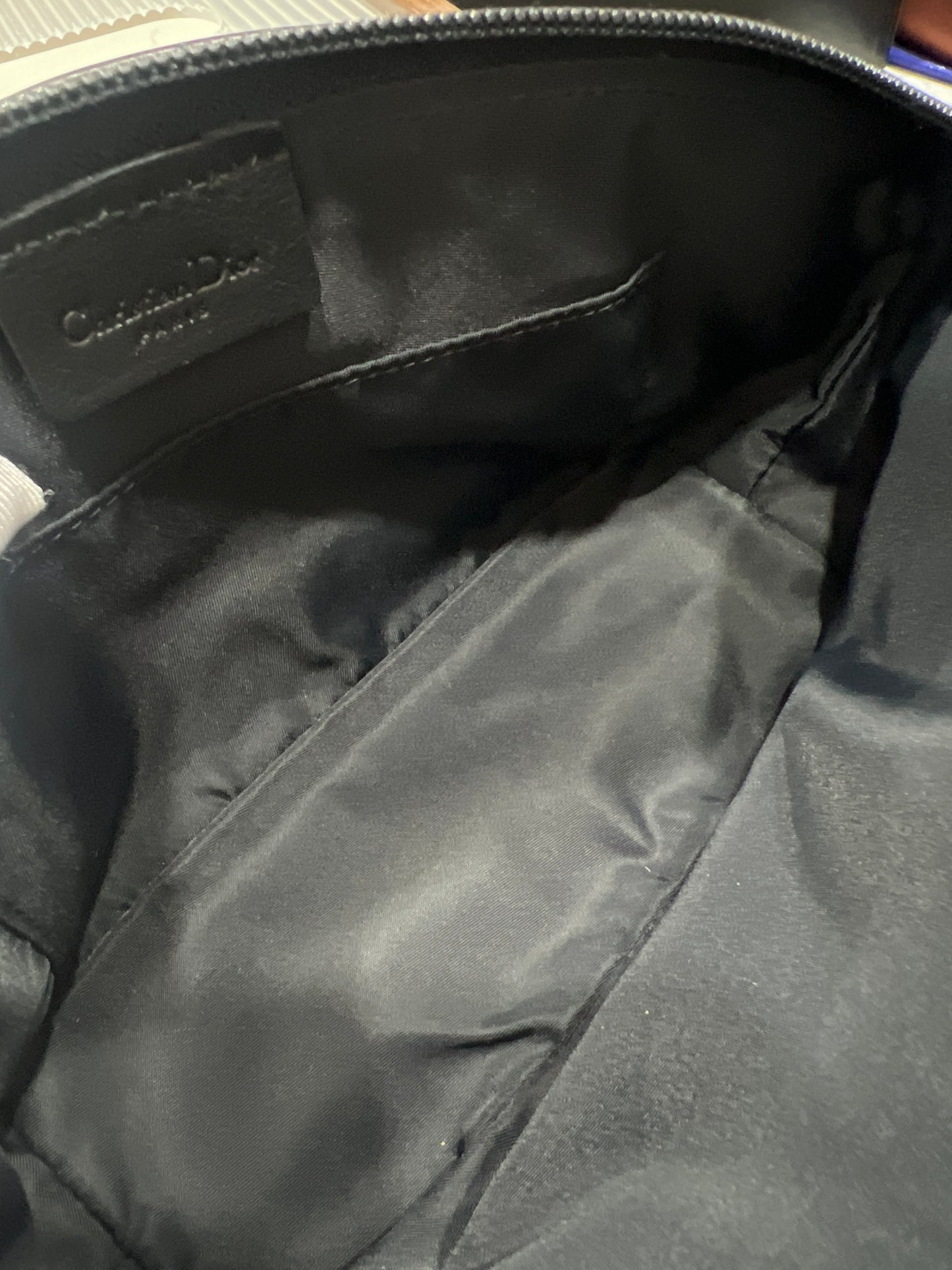 DIOR 2003 Black Street Chic Trotter Handbag