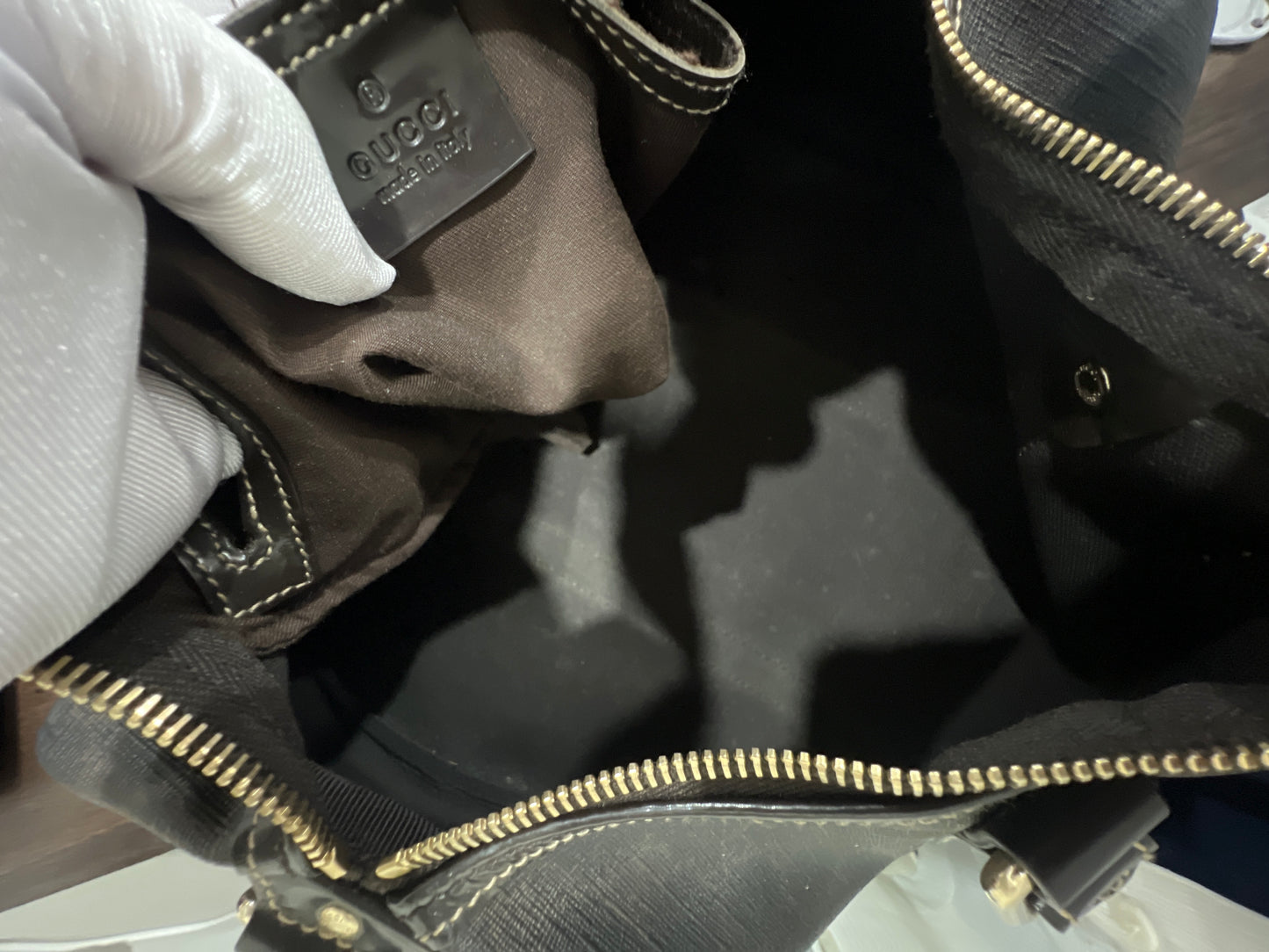 GUCCI Boston Bag Monogram