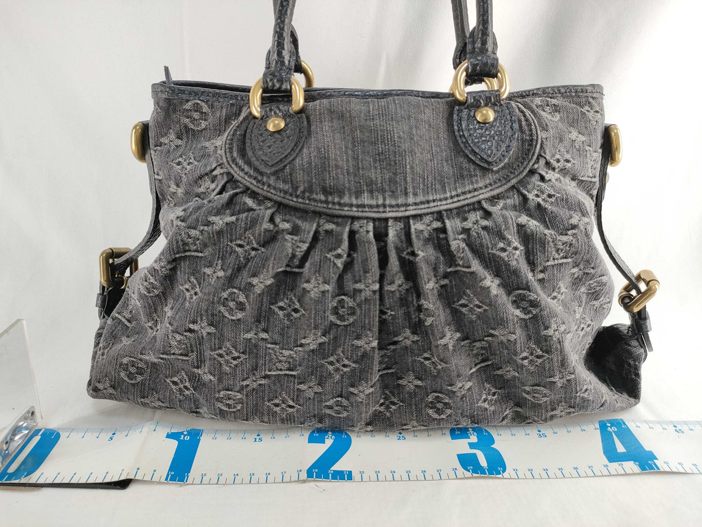 LOUIS VUITTON Monogram Denim Neo Cabby MM