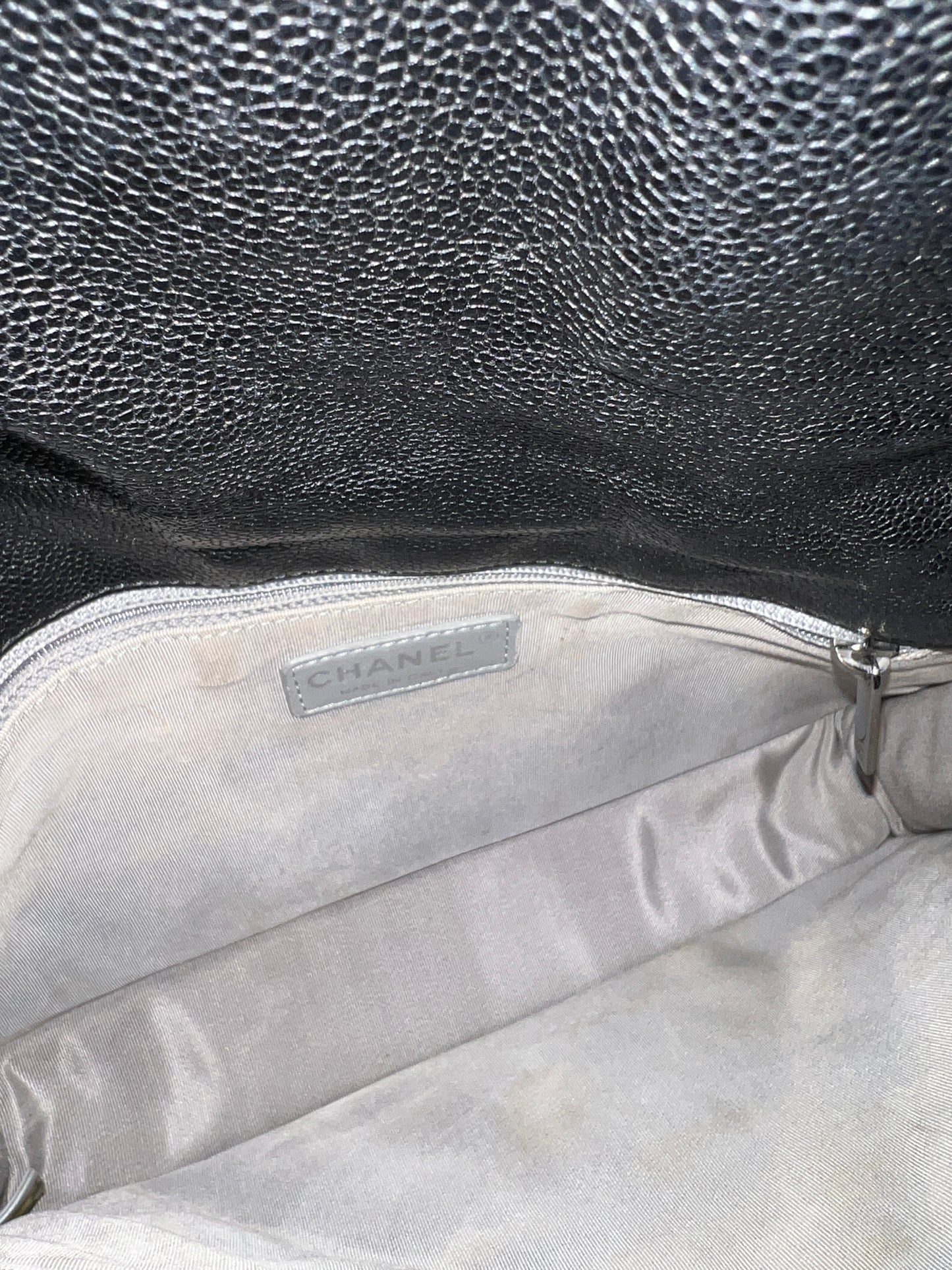 CHANEL Caviar French Riviera Flap Bag