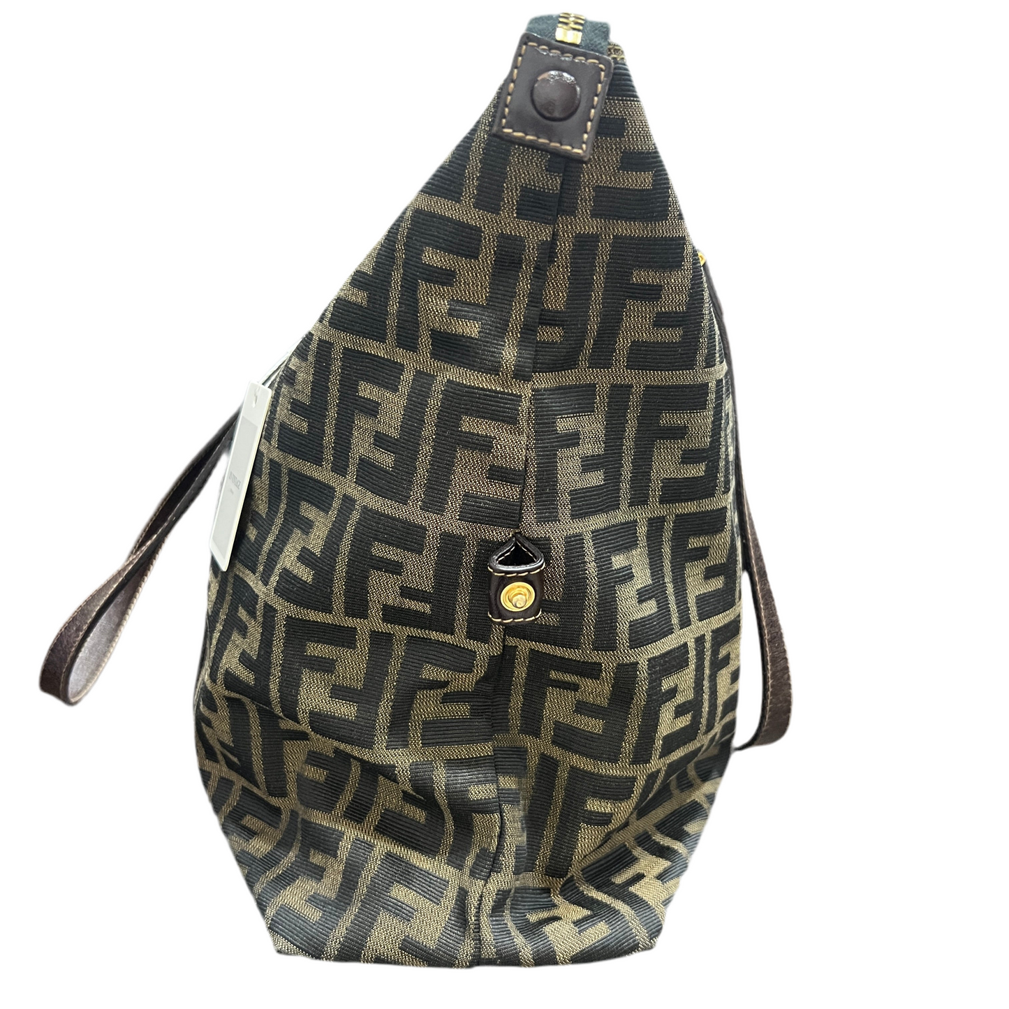 FENDI Zucca Tote Bag Brown
