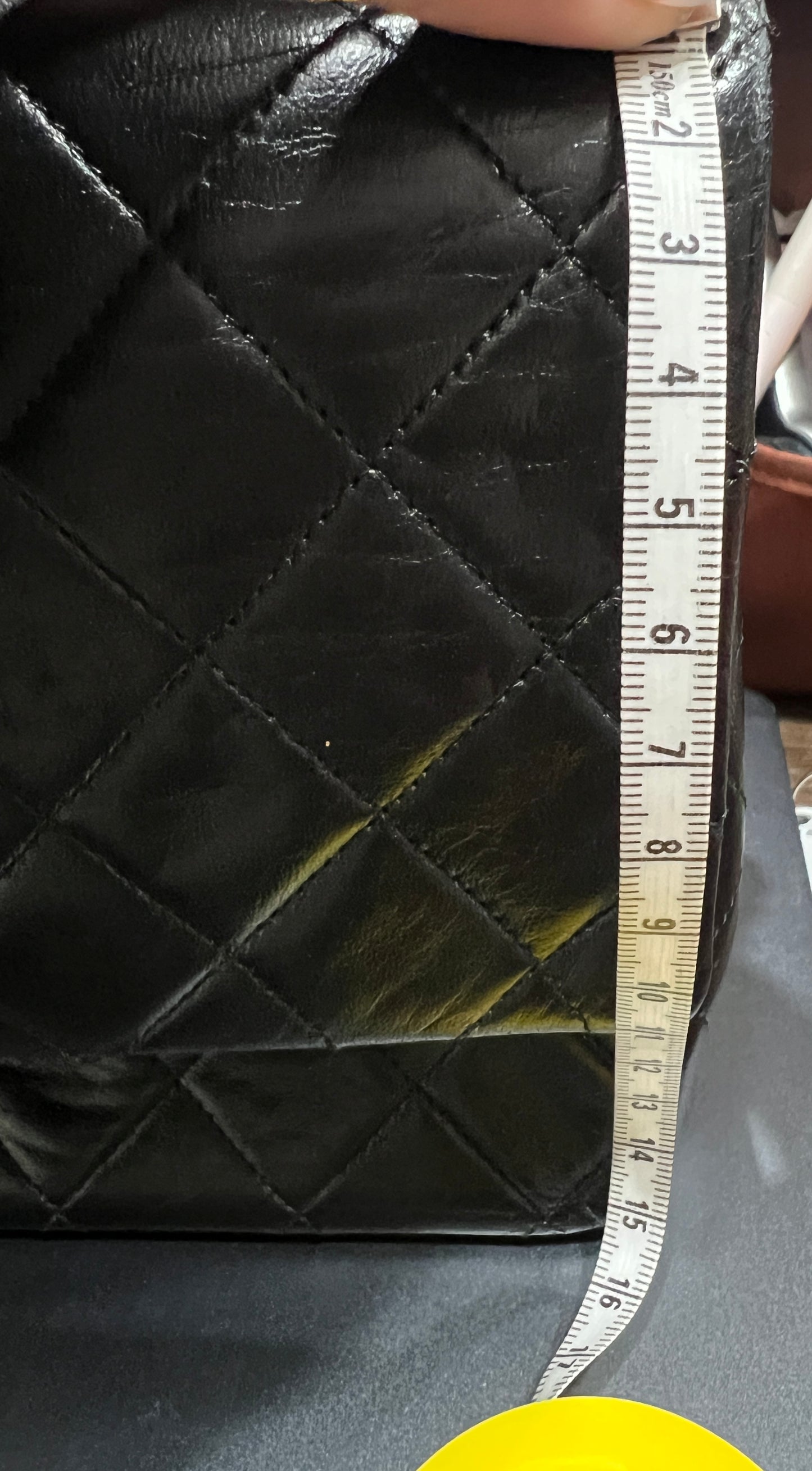 CHANEL Vintage Classic Flap with Wallet 24K gold 27cm