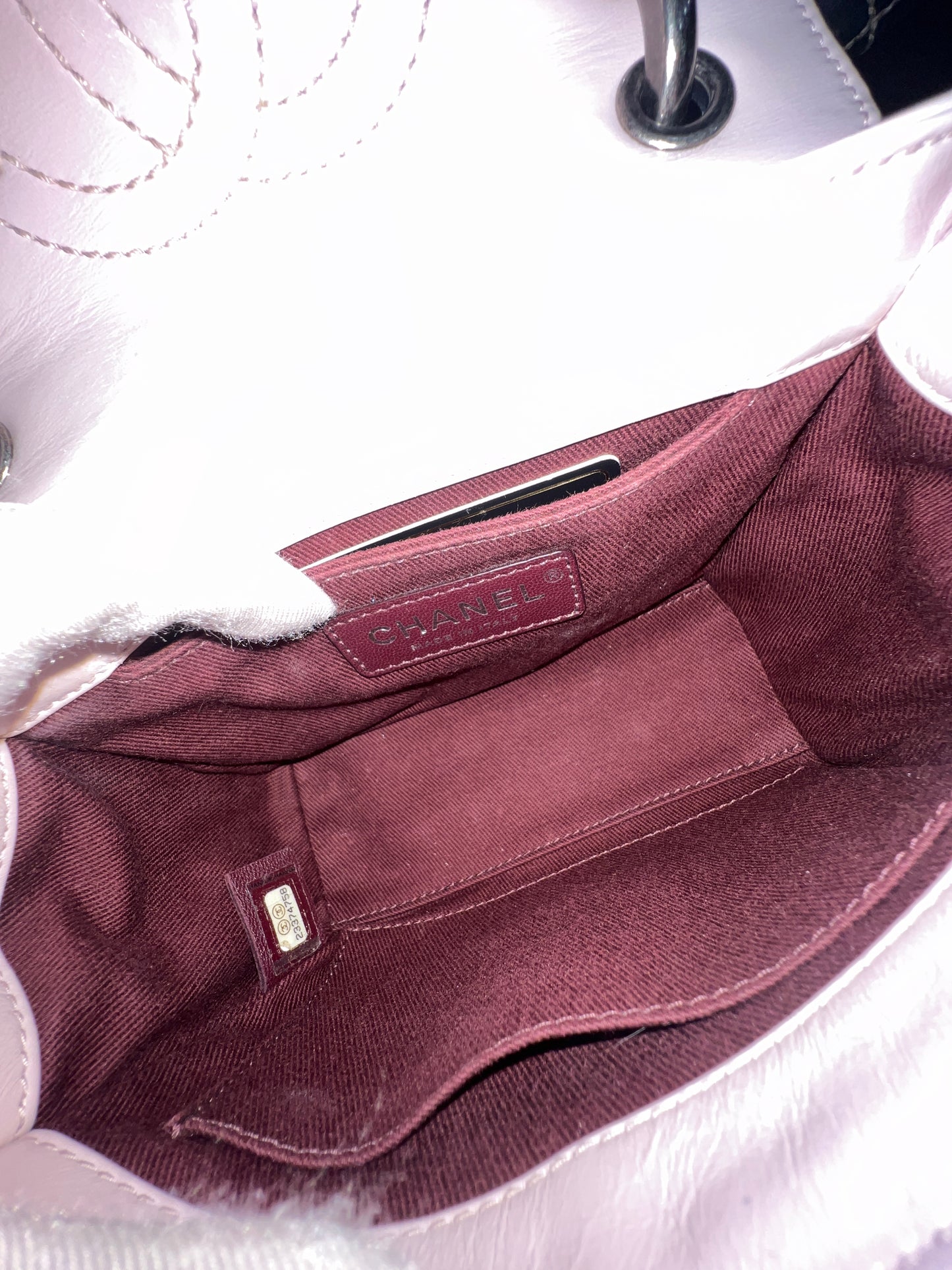 CHANEL Mini Mad About Quilting Pink Flap