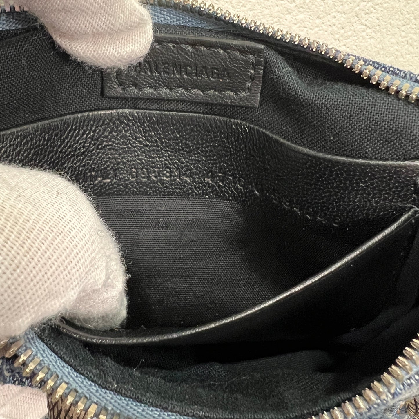 BALENCIAGA Le Cagole Mini Denim (264252)