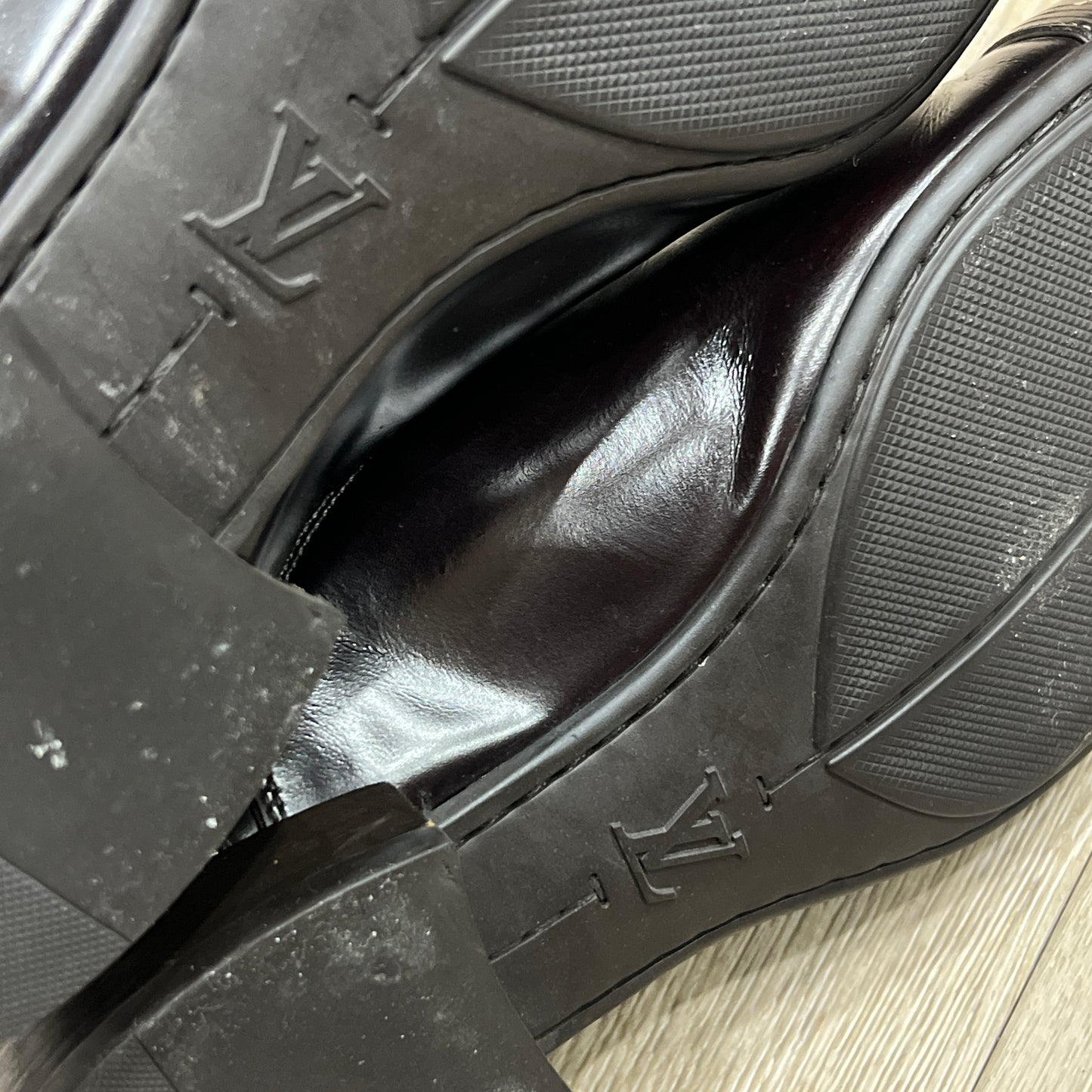 LOUIS VUITTON Men's Leather Shoes Full Complete Set