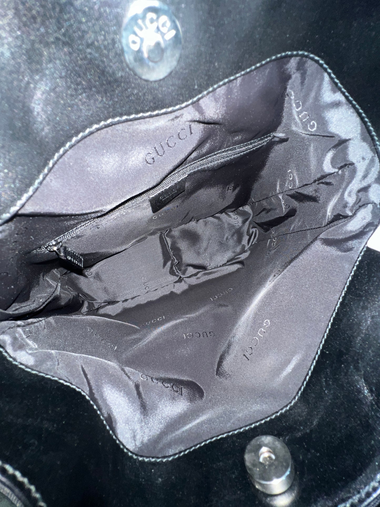 GUCCI Bamboo Handle Tote Bag