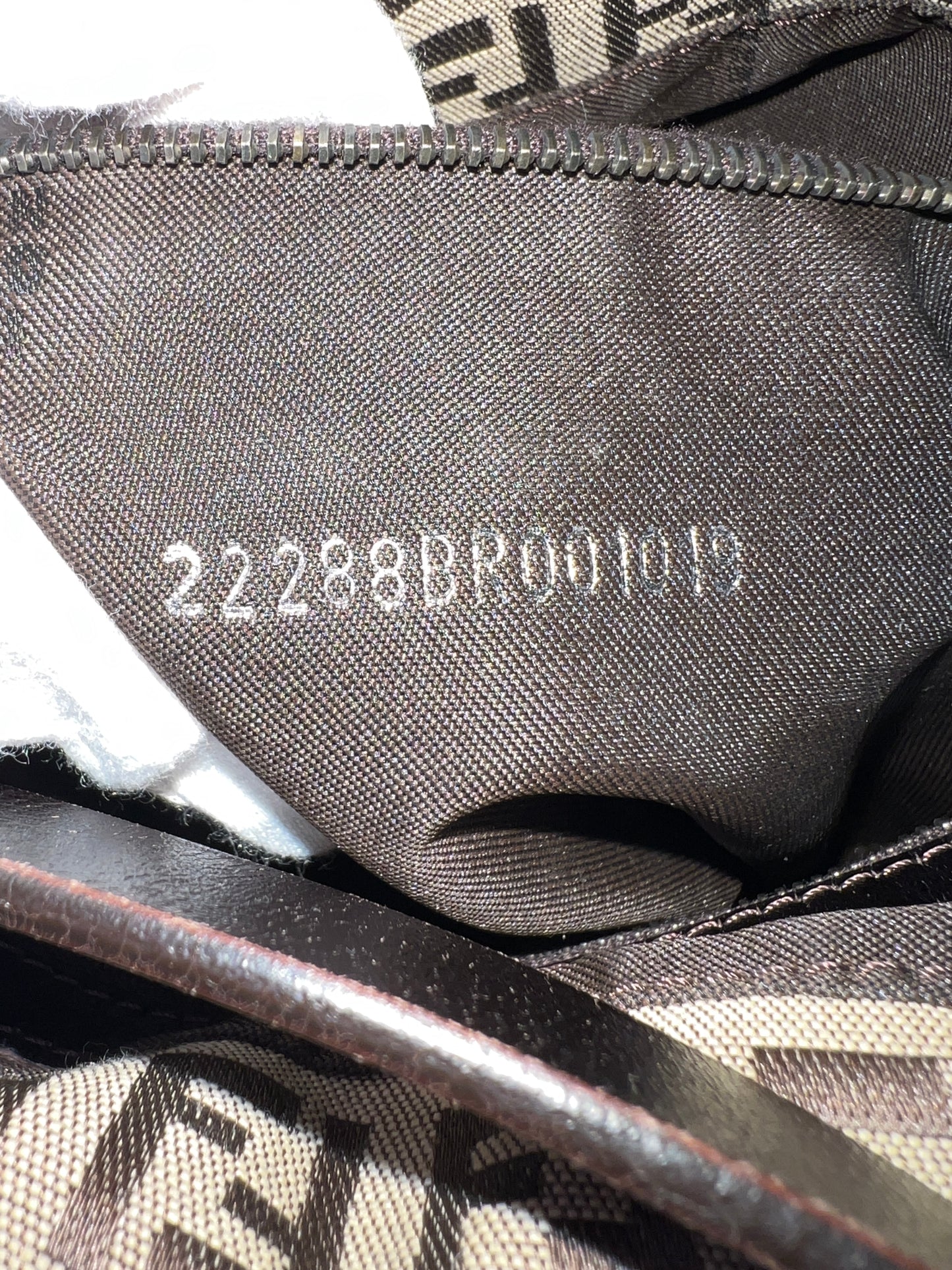 FENDI Zucchino Mamma Baguette