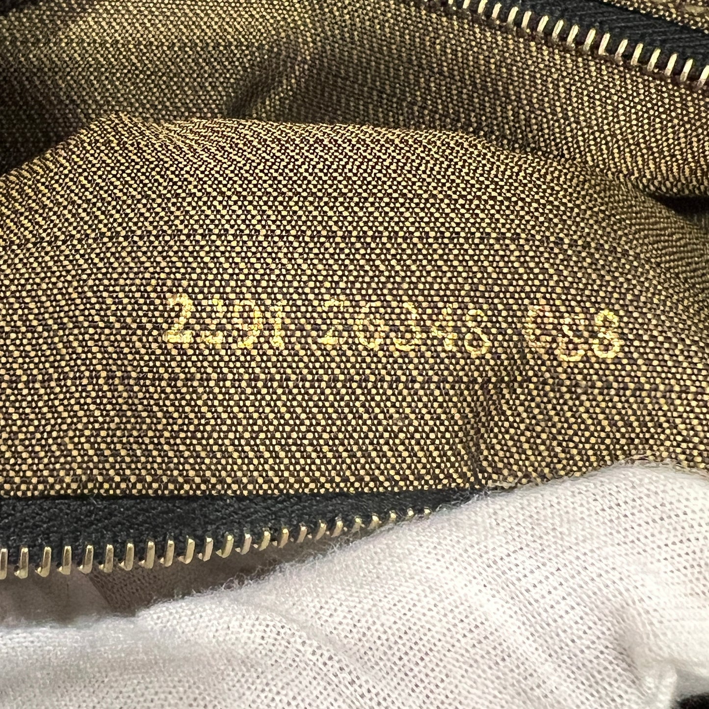 FENDI Zucca Vanity Bag 24cm