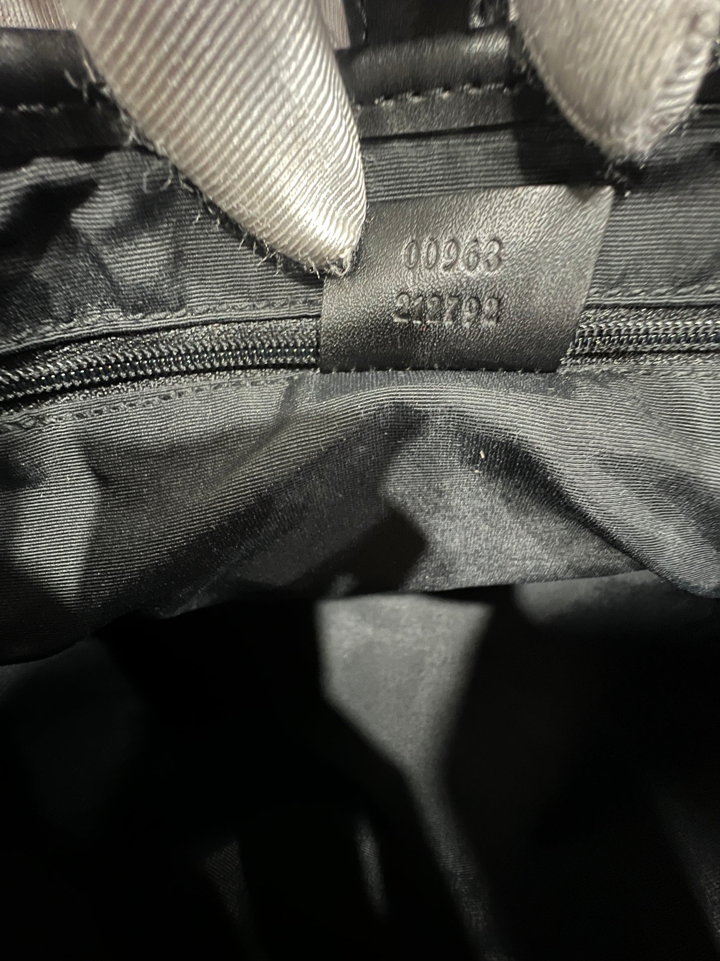 GUCCI JACKIE COTTON CANVAS