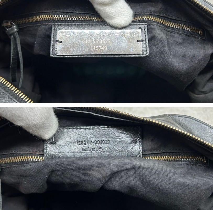 BALENCIAGA CITY Leather Bag