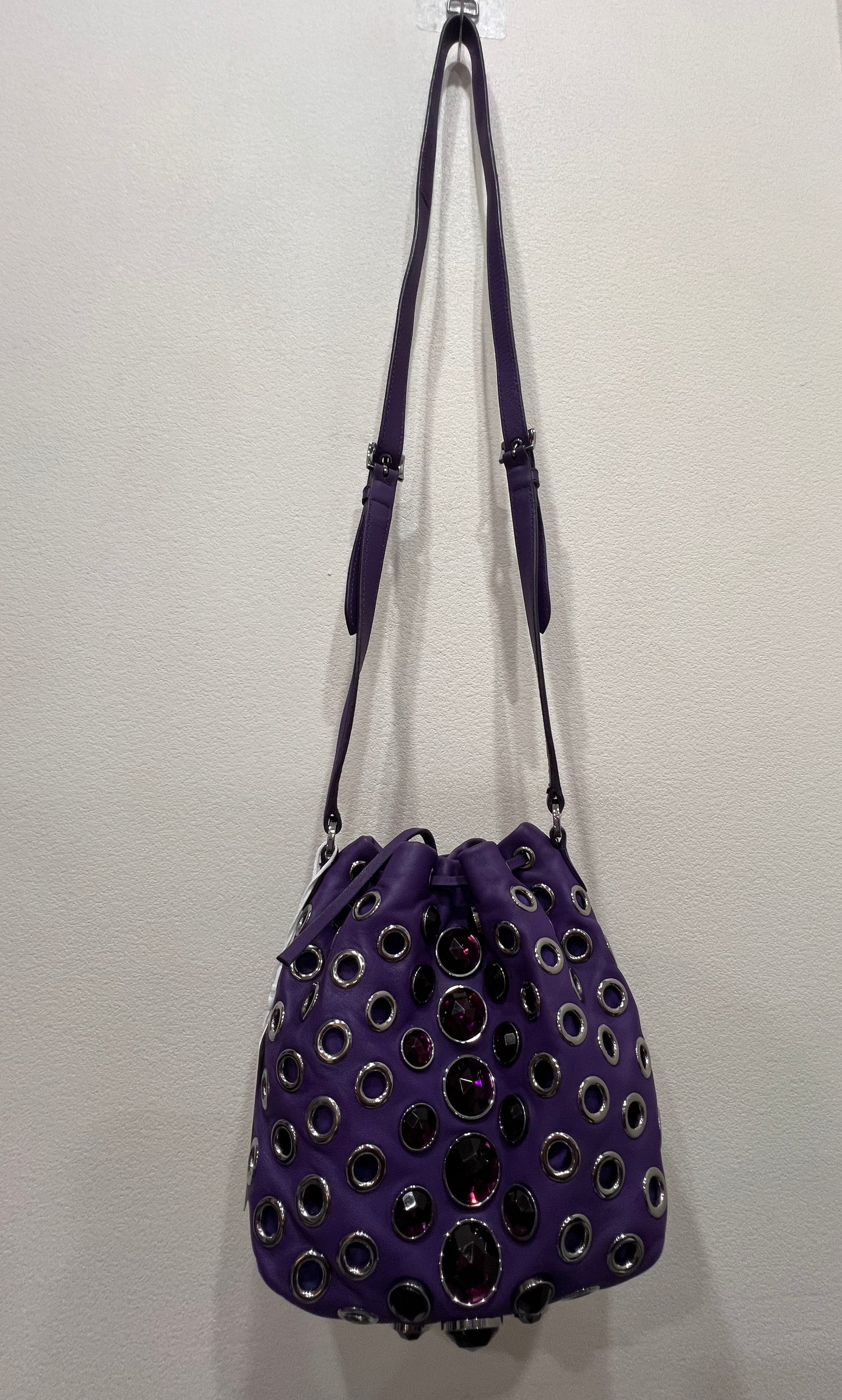 MIU MIU Mini Jewel Drawstring Bag (6541741)