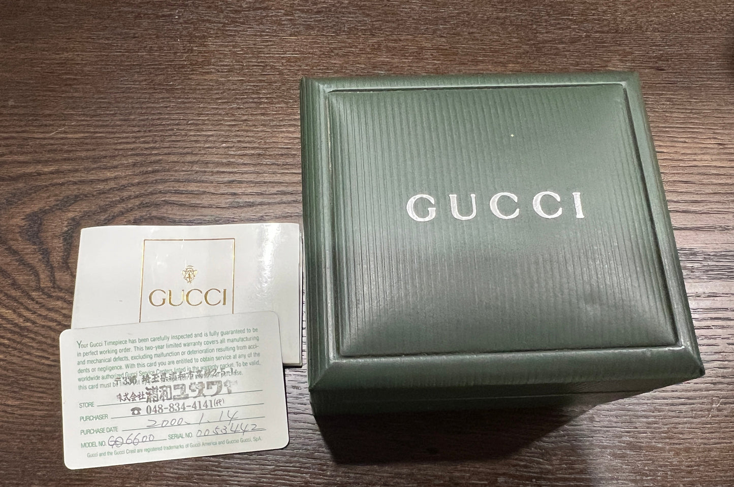 GUCCI Change Bezel Watch Model 11/12.2