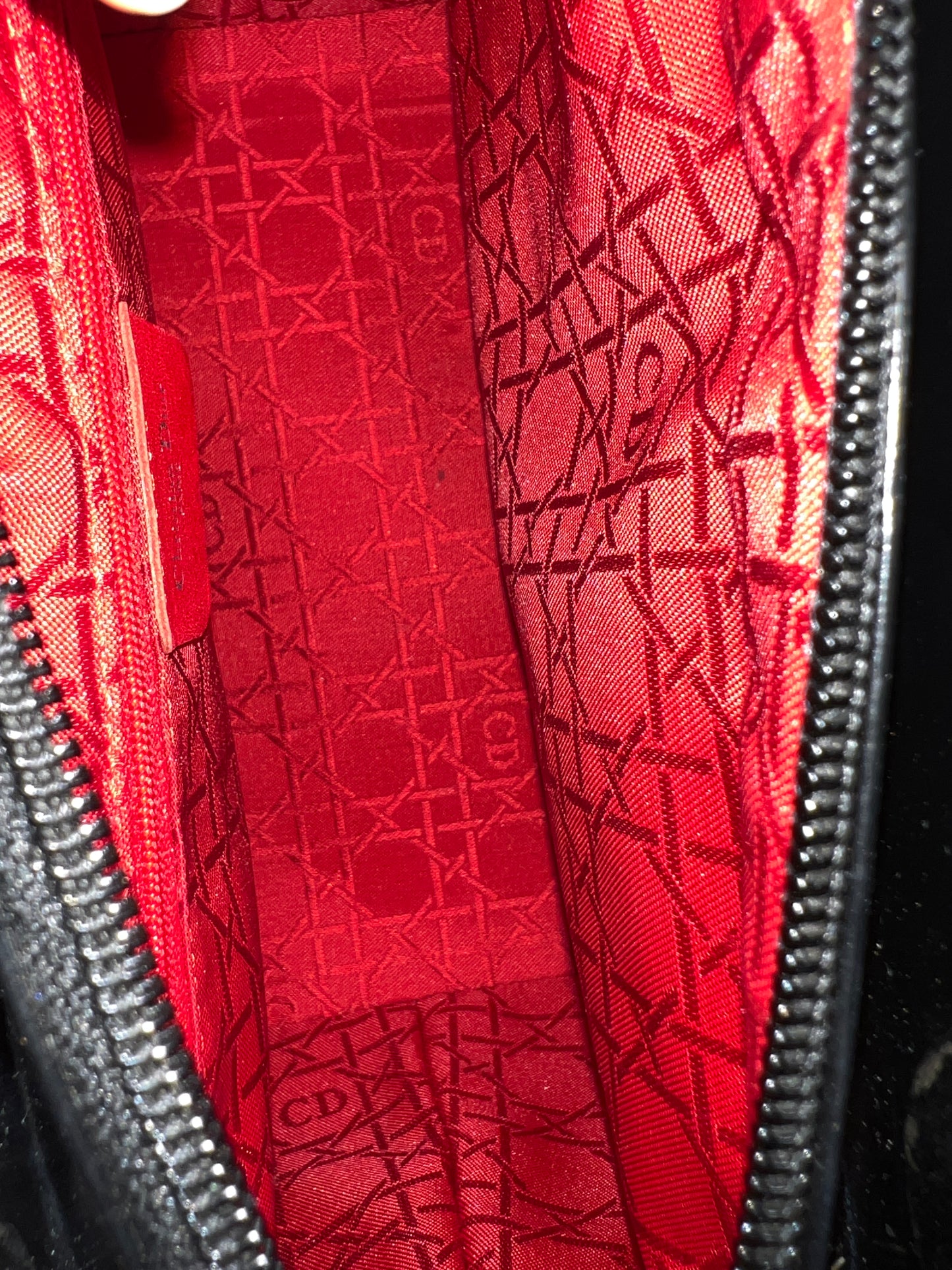 DIOR Lady Dior Medium Patent Leather