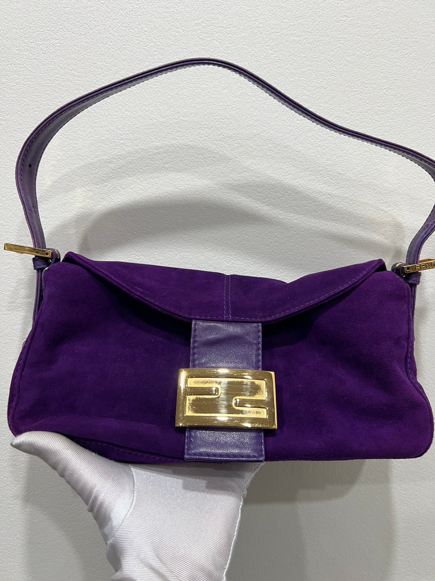 FENDI Purple Baguette