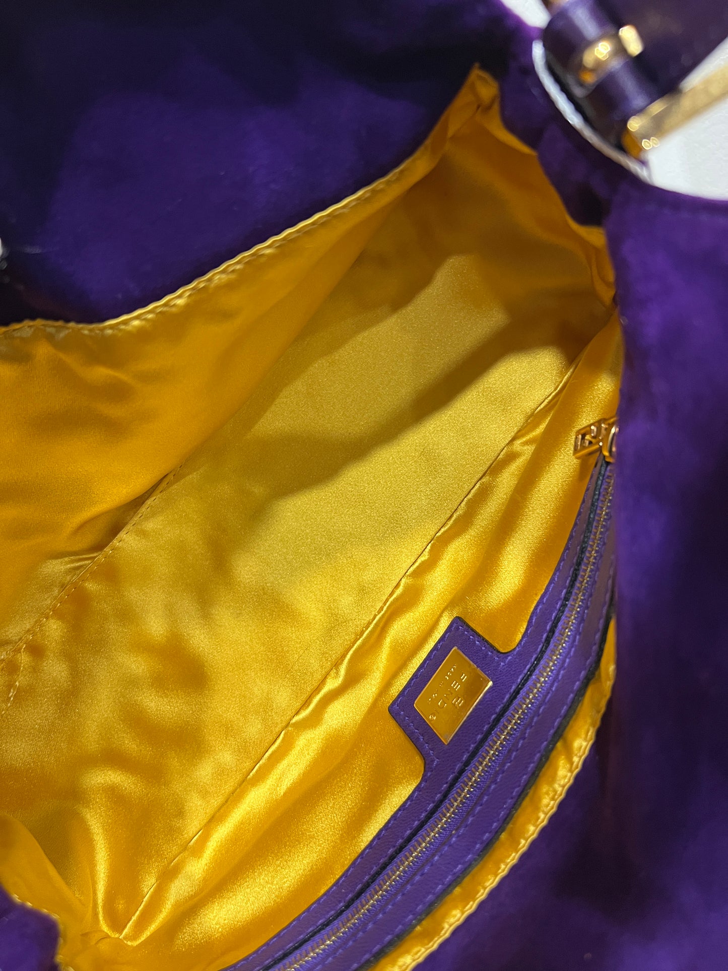 FENDI Purple Baguette