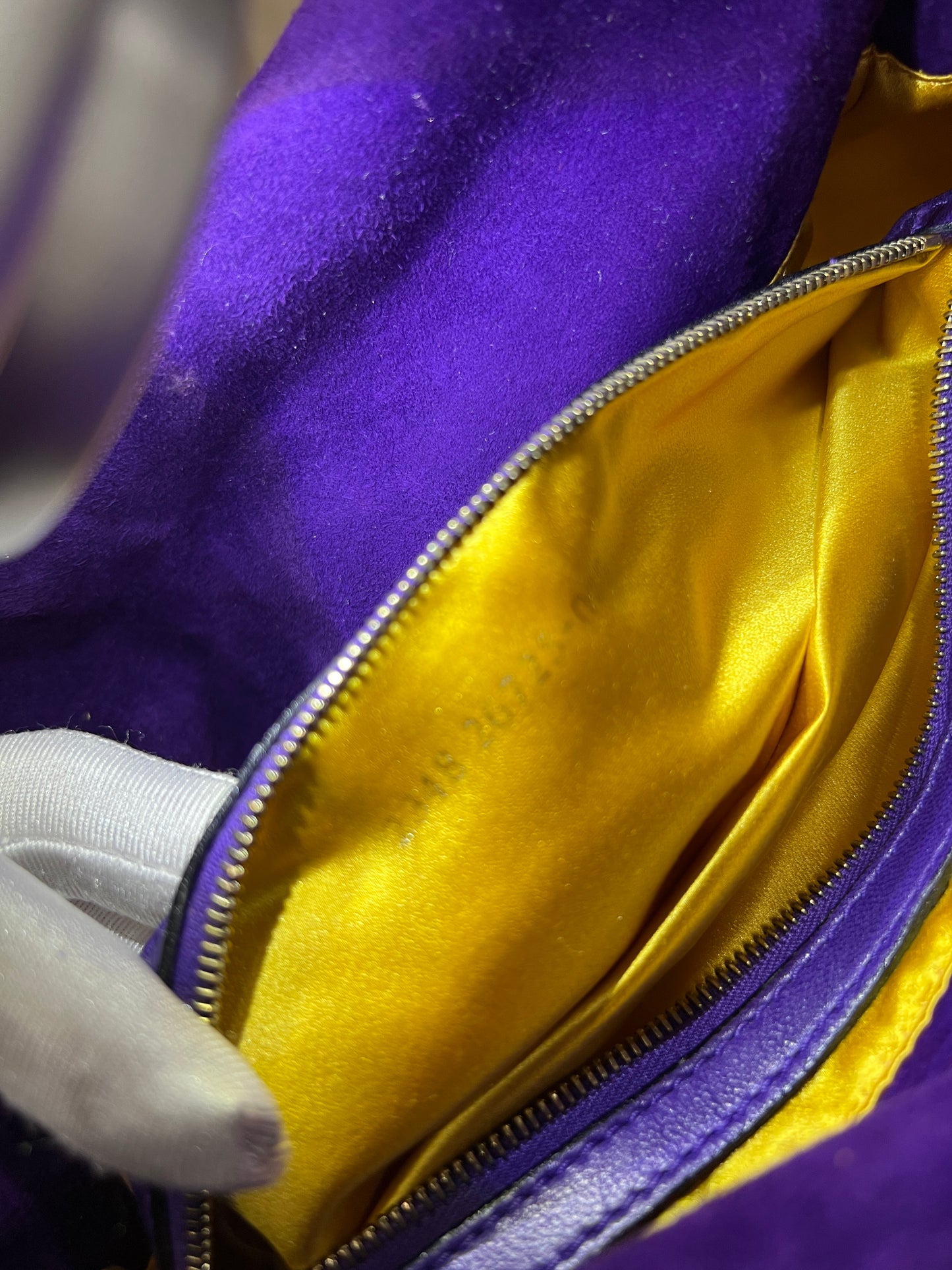 FENDI Purple Baguette