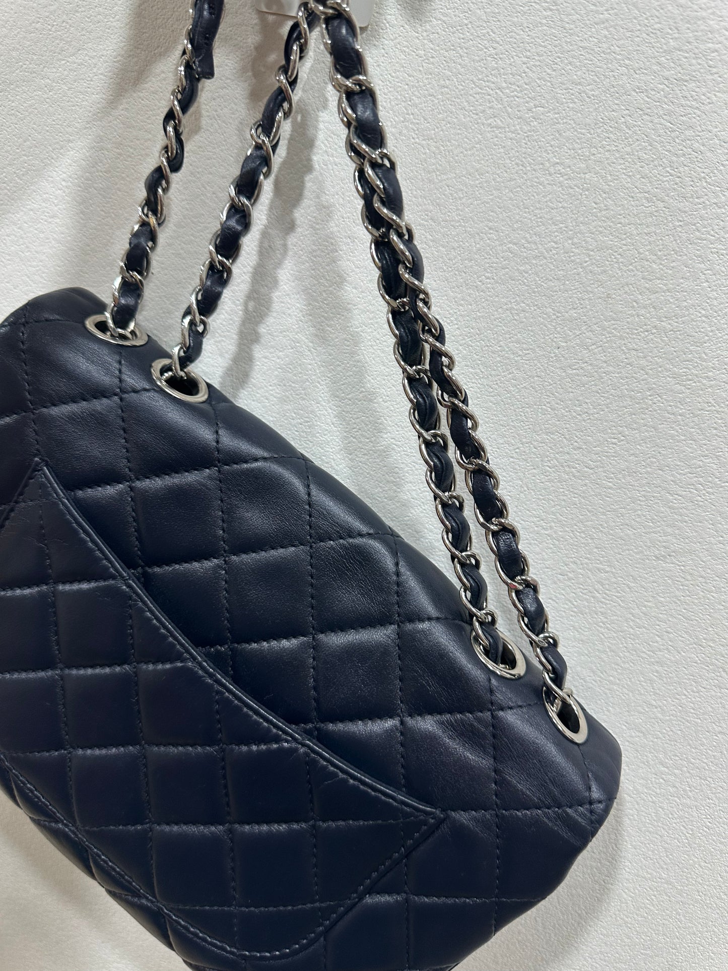 Chanel shoulder bag navy