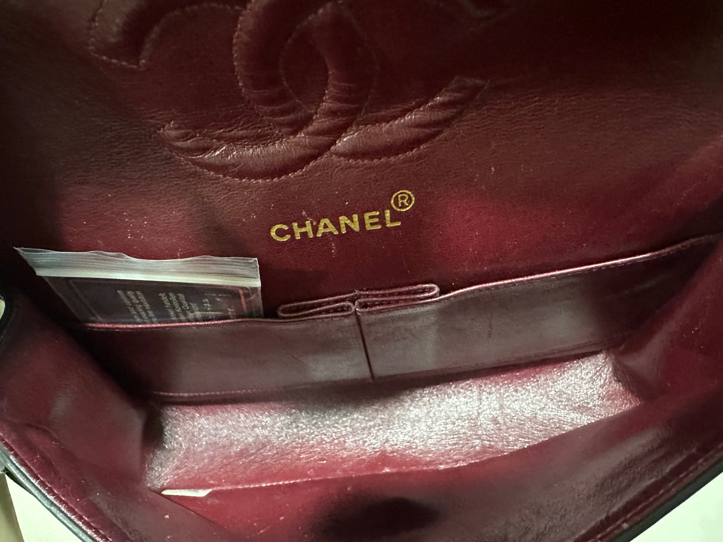 Chanel double flap 25 year 1991