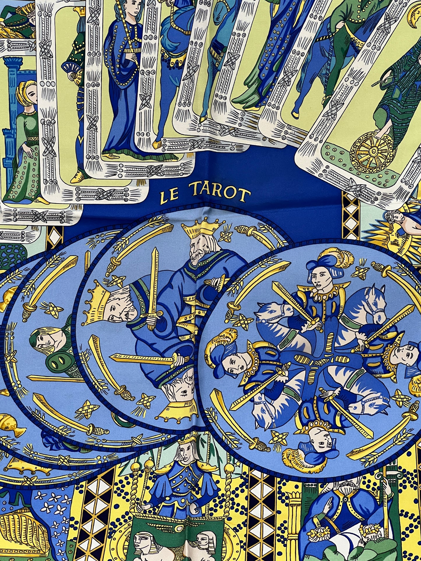 HERMES TAROT CARD SCARF