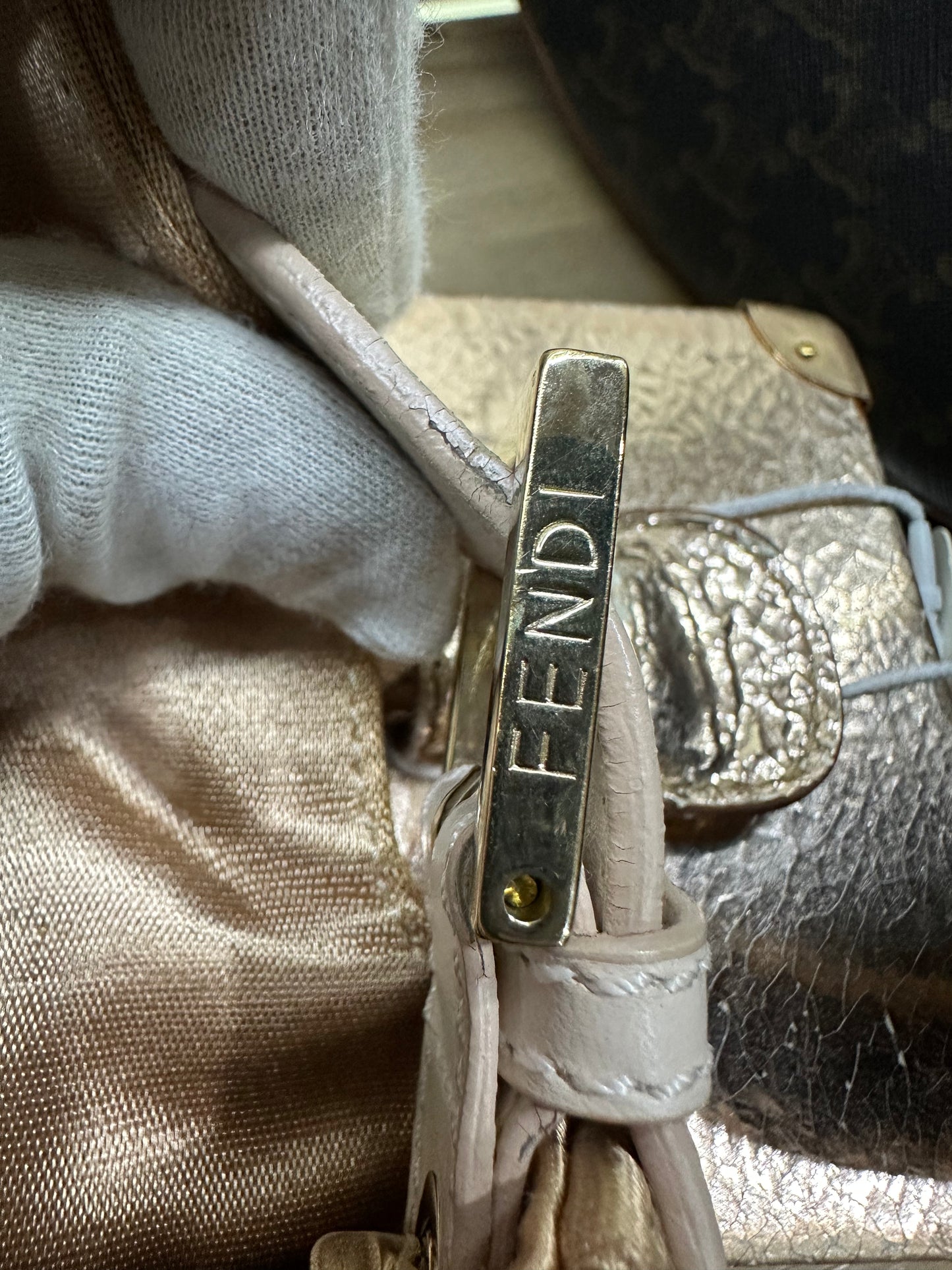 Fendi baguette Crystal Rhinestone