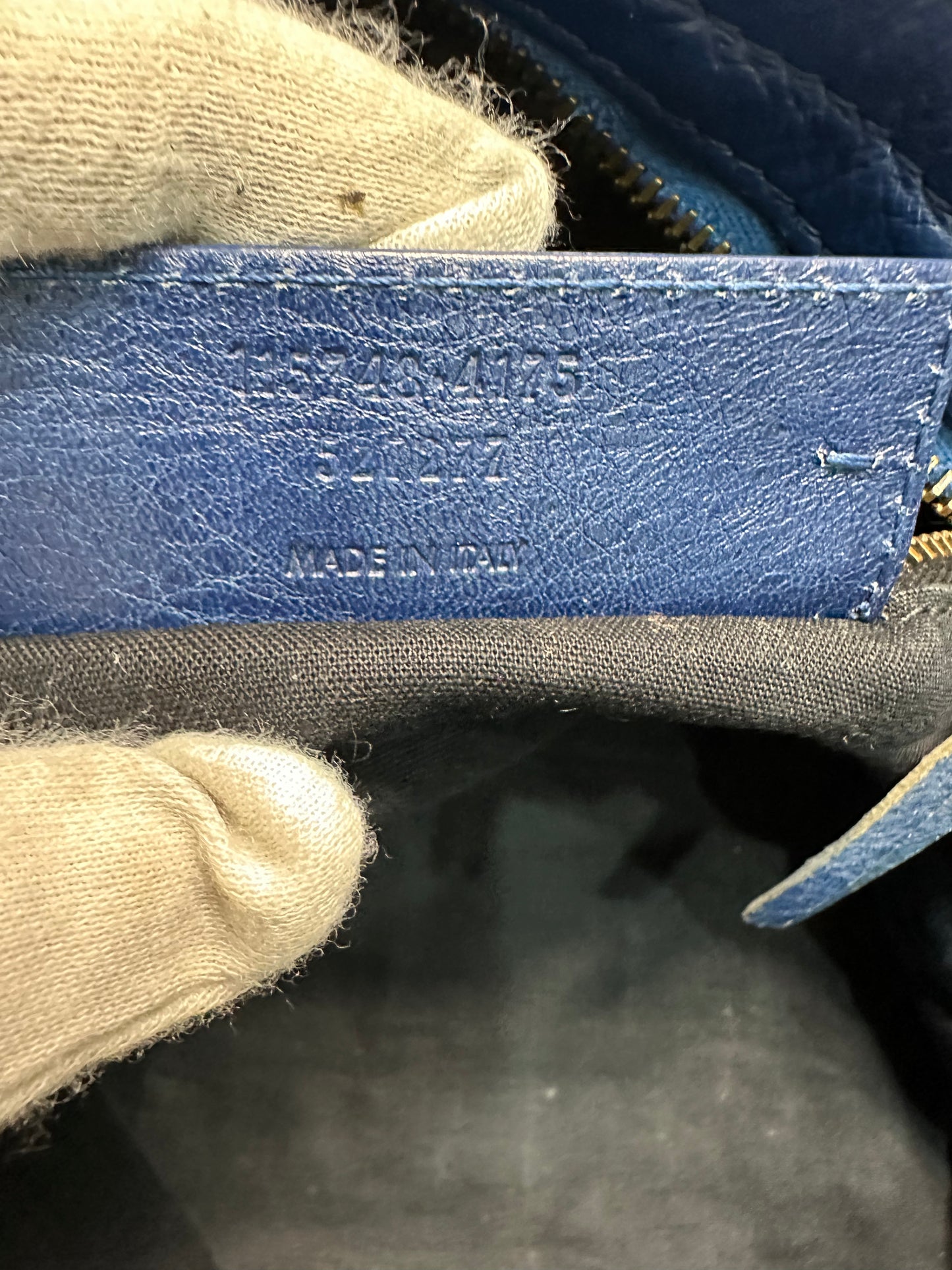 Balenciaga city bag navy