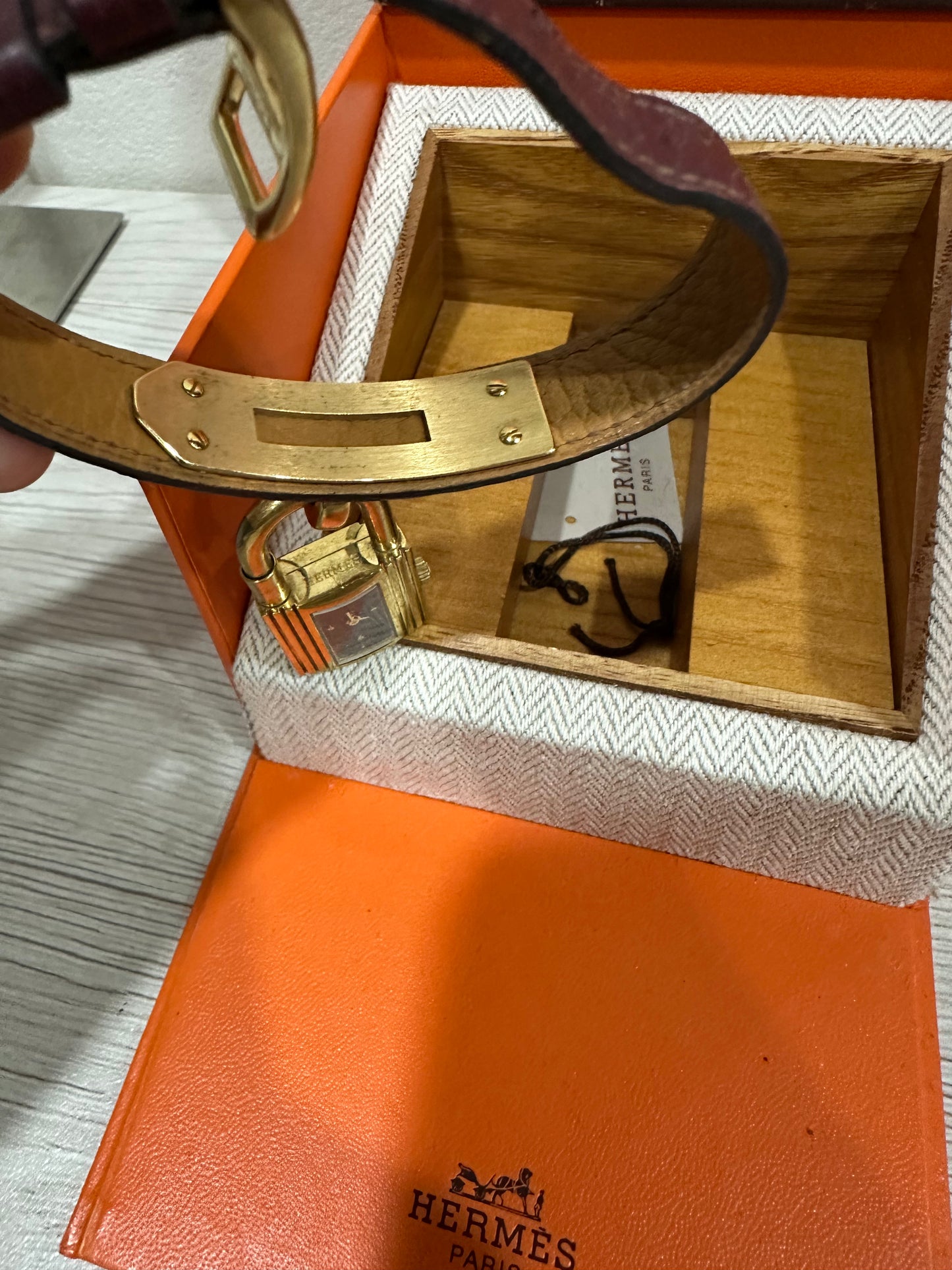 Hermes Kelly watch