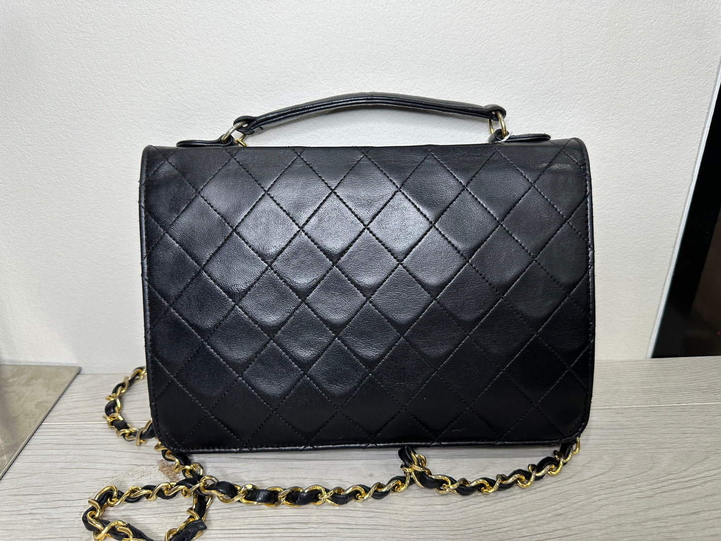 CHANEL Matelasse Double CC Turn-lock shoulder Bag 2ways