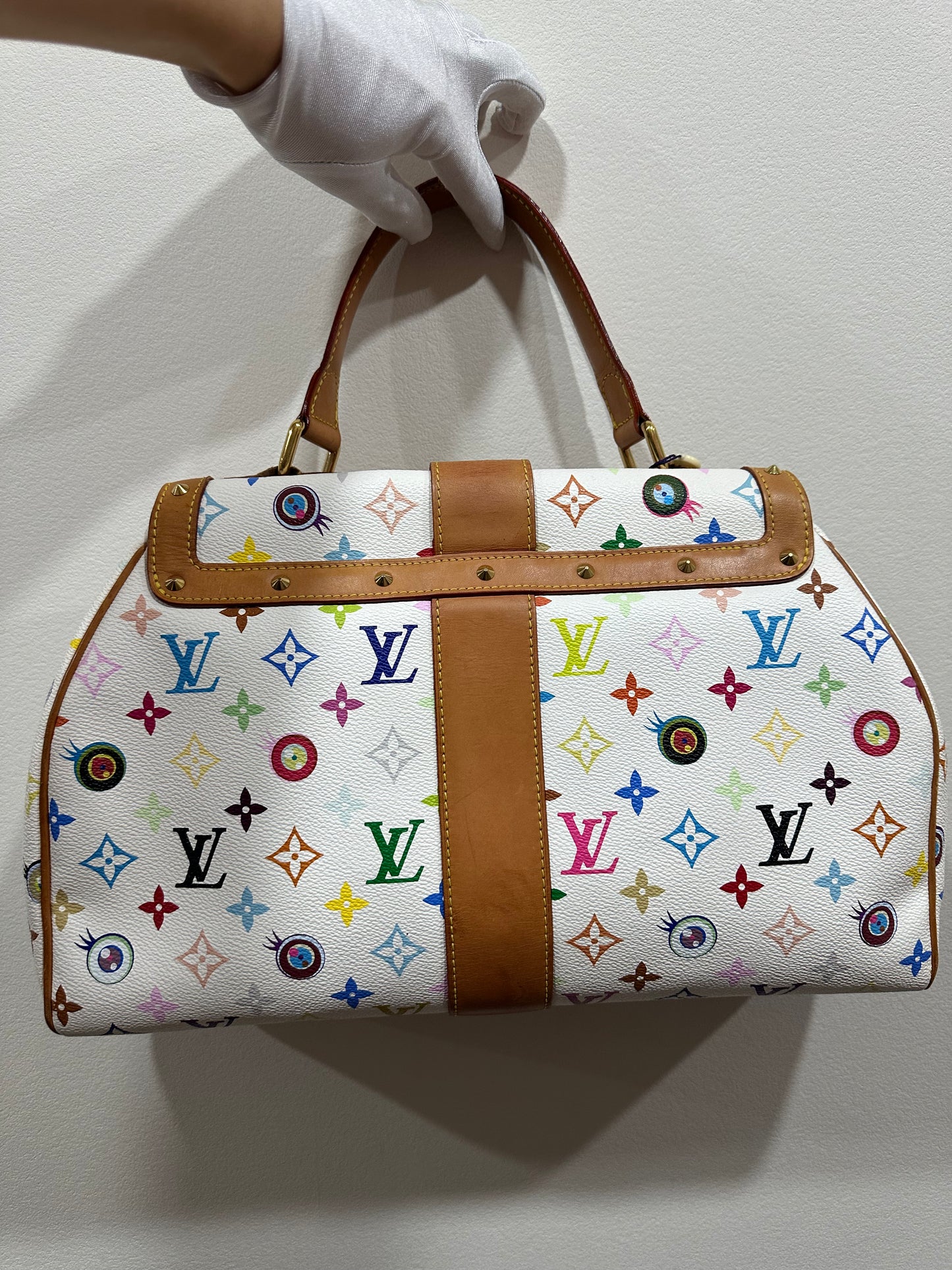 Louis Vuitton multicolor Eye love you Limited murakami