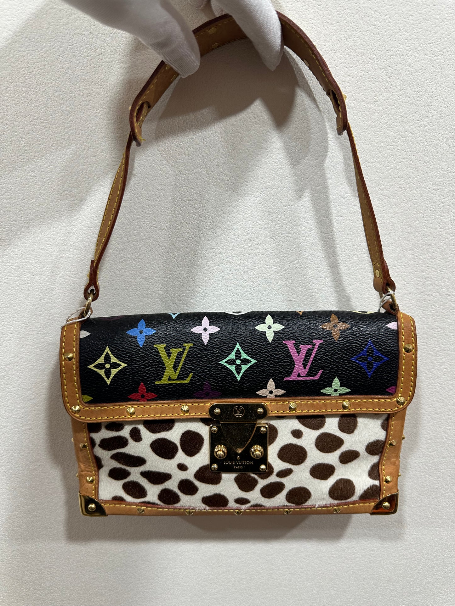 Louis Vuitton multicolor Sac Dalmatien murakami