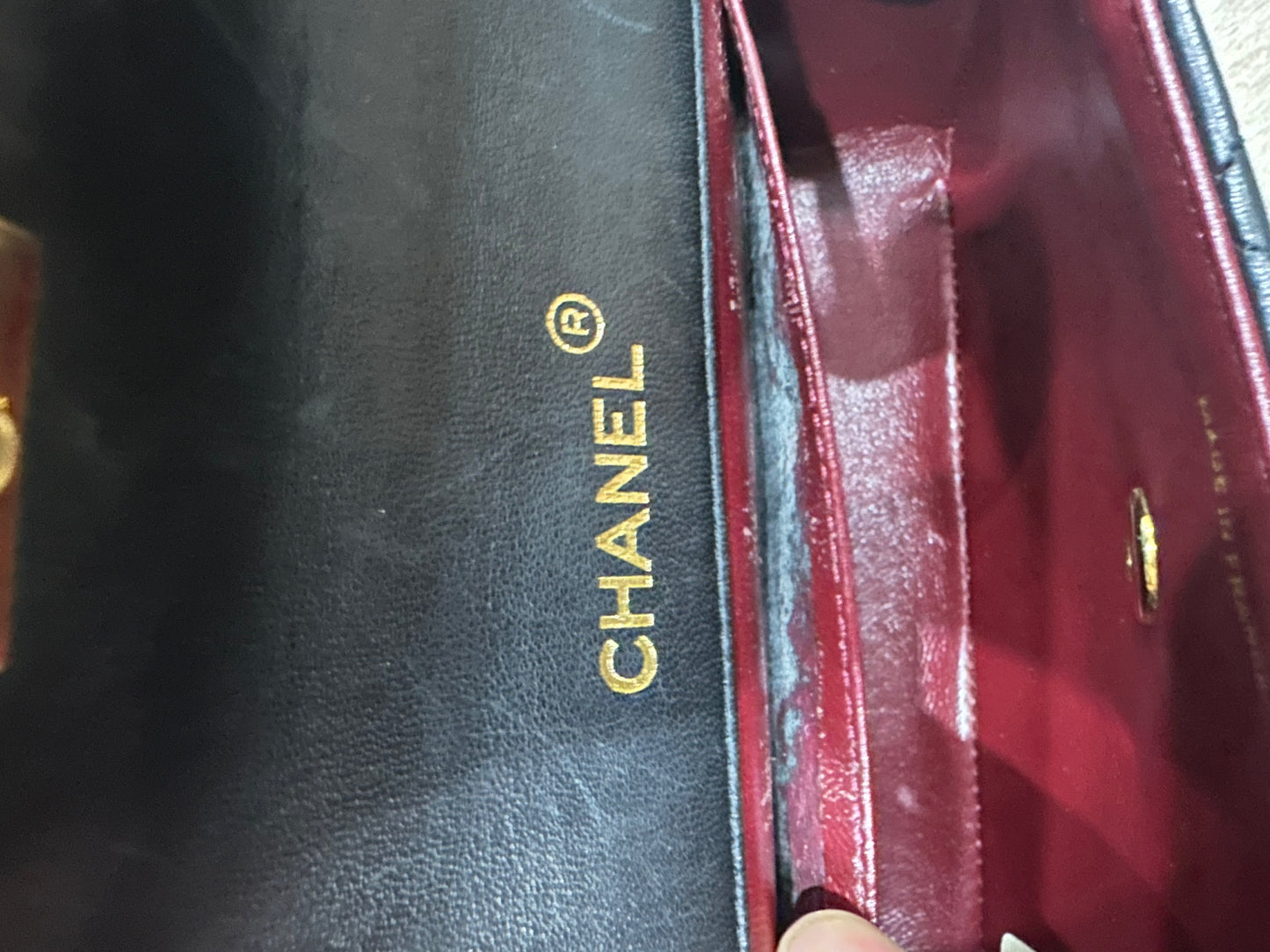 chanel mini matelasse
