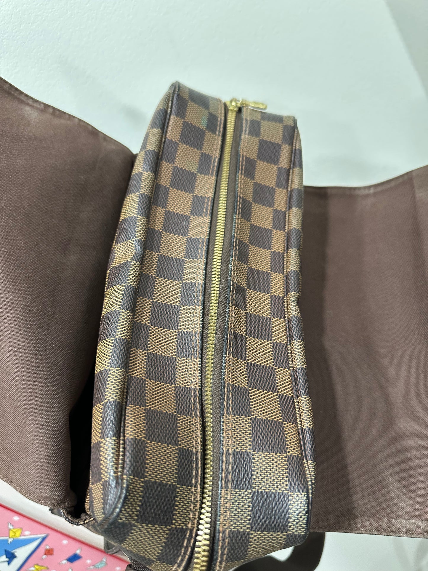 Louis Vuitton Damier Ebene Naviglio Messenger Bag