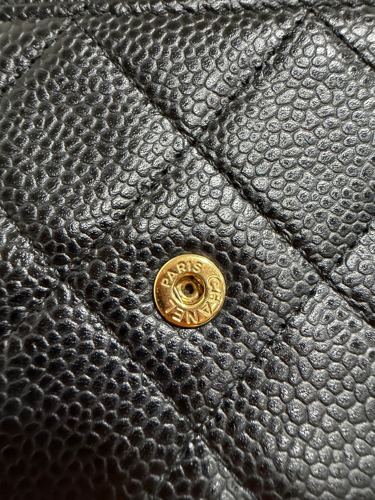 Chanel WOC caviar with card&recipt