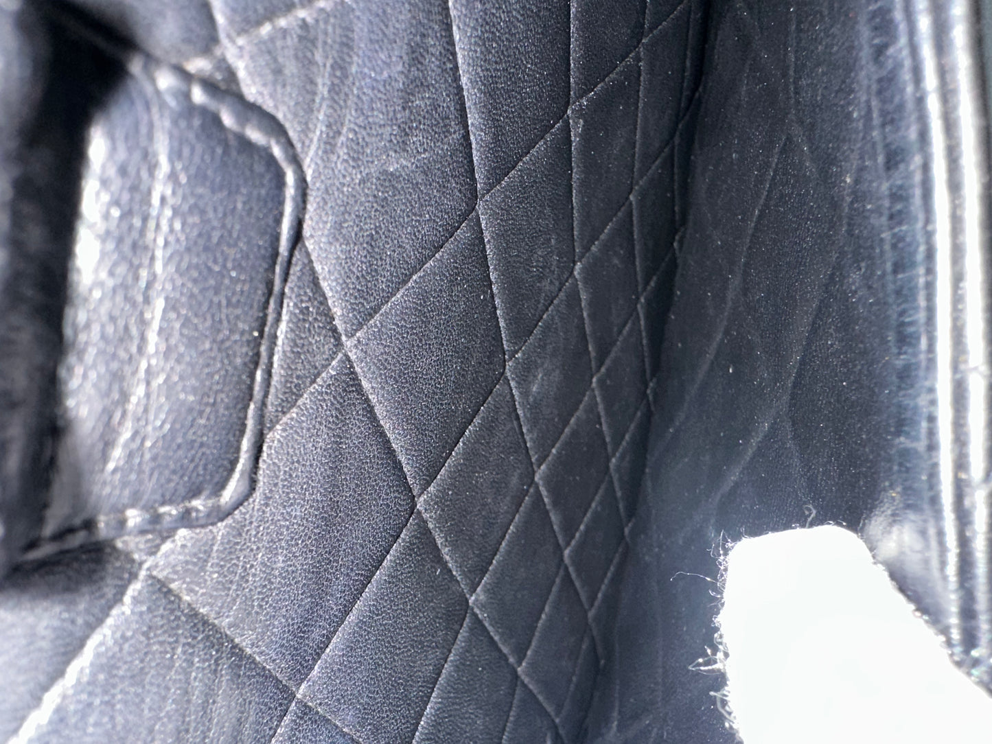 CHANEL Lambskin Chain Backpack 24K gold