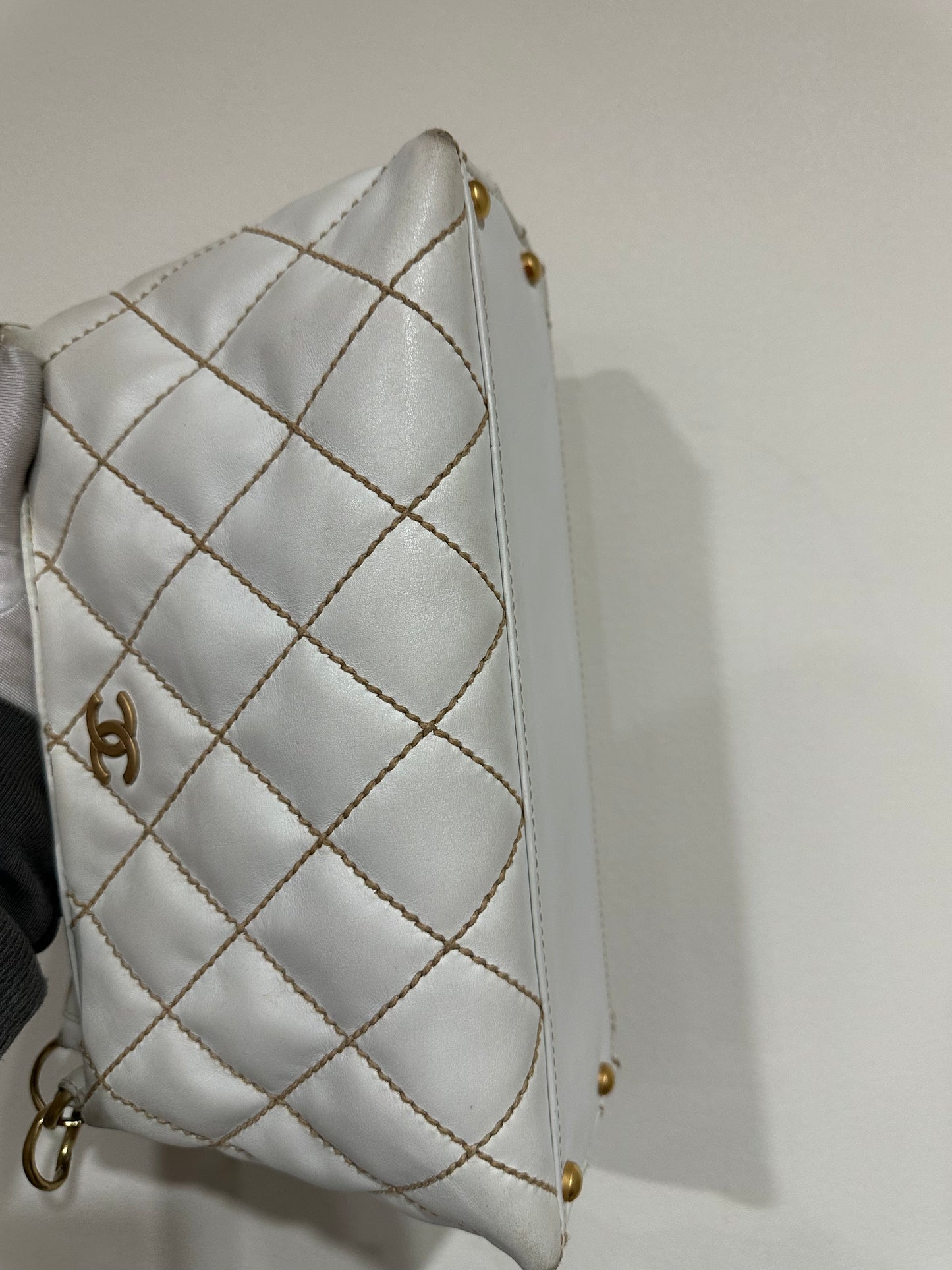 Chanel Wild stitch white