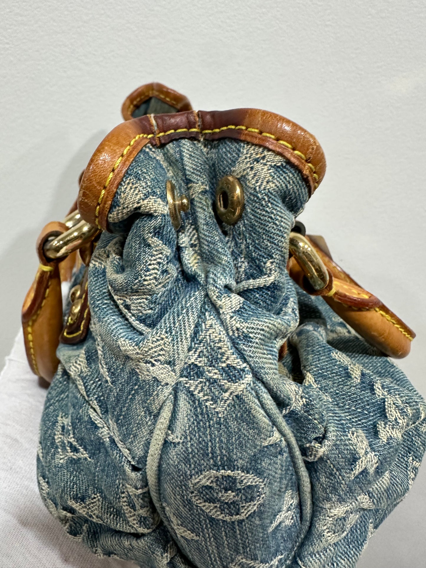Louis Vuitton Pleaty mini denim